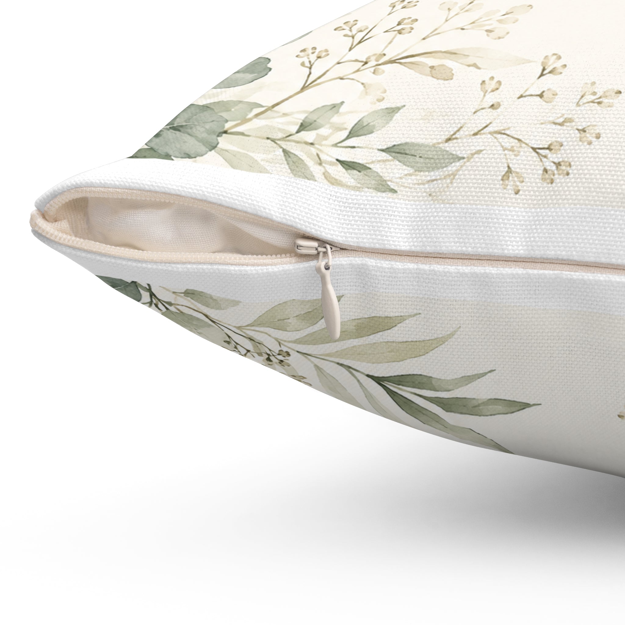 Nuvora Botanical Throw Pillow | Minimalist Nature-Inspired Home Decor