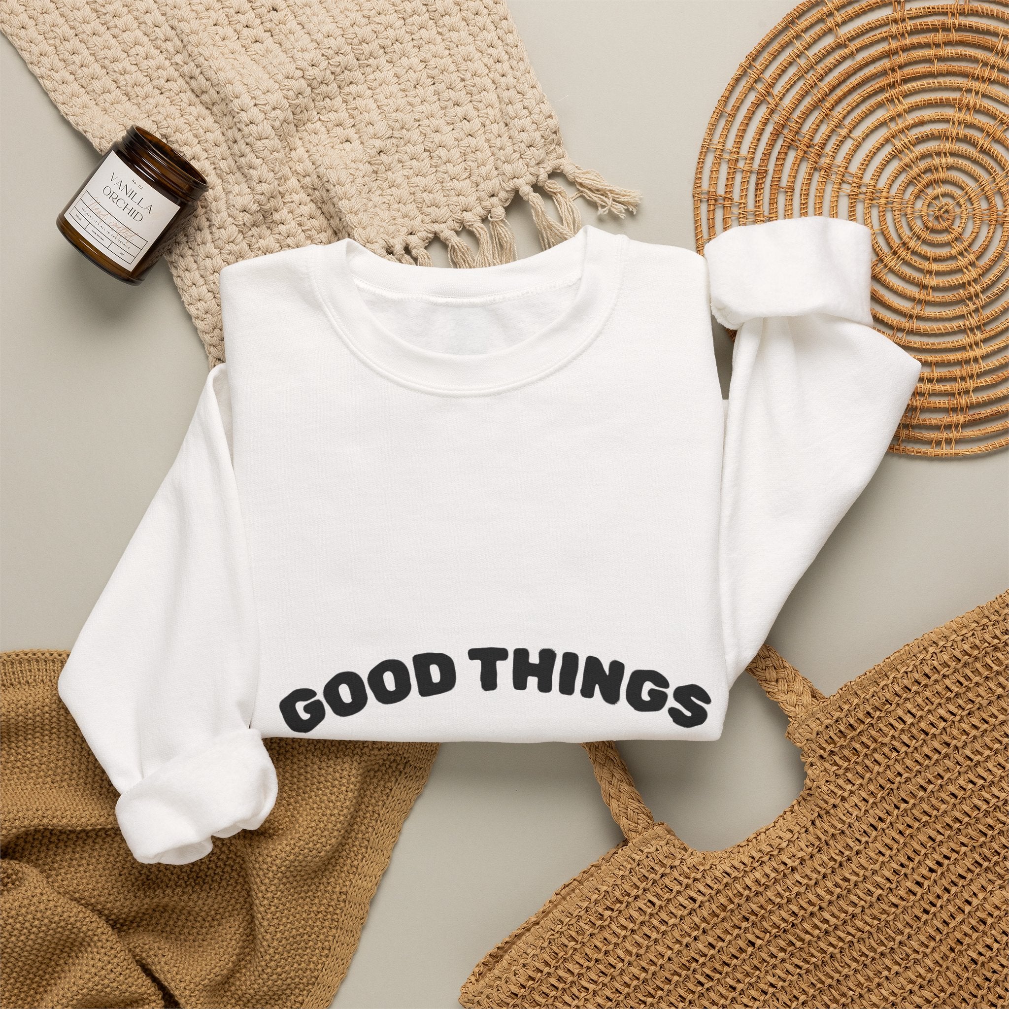 Good Things Are Coming Crewneck Sweatshirt